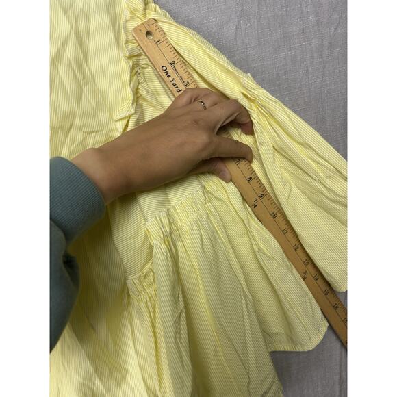 DRA Los Angeles Womans Size M Anthropologie Blouse Bell sleeves & Ruffles - Picture 8 of 8